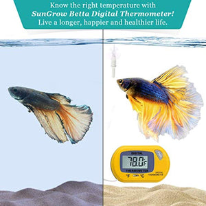 SunGrow - Termometro Digitale Betta