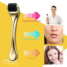 Carica l&#39;immagine nel visualizzatore di Gallery, S Beauty Premium Derma Roller, 540 aghi, per la cura di profonde 0,25