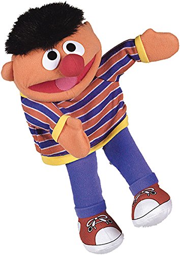 United Labels 0.800.929 - Puppet Sesame Street Ernie, Circa 35 cm - Ilgrandebazar
