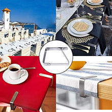 Carica l&#39;immagine nel visualizzatore di Gallery, Fermatovaglia Acciaio, per Esterno, Clip Tovaglia,12 Pezzi...