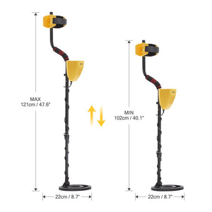 URCERI Metal Detector, GC-1028 Professionale Pinpointer LCD 1028, 1028 - Ilgrandebazar