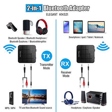 Carica l&#39;immagine nel visualizzatore di Gallery, Trasmettitore Ricevitore Bluetooth 5.0, 2 in 1 Adattatore mini RCA...