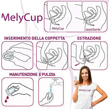 Carica l&#39;immagine nel visualizzatore di Gallery, Melycup Coppetta Mestruale 2° Generazione Small Morbida Intimo Donna - Ilgrandebazar