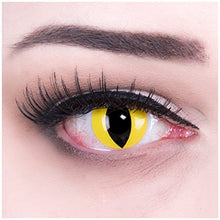 Carica l&#39;immagine nel visualizzatore di Gallery, Lenti a contatto colorate annuali lenti a Meralens 1 giallo Crazy... - Ilgrandebazar