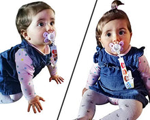 Carica l&#39;immagine nel visualizzatore di Gallery, M&amp;Z Ecolife Clip Ciuccio Catena Per Catenella Portaciuccio Per... - Ilgrandebazar