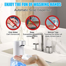 Carica l'immagine nel visualizzatore di Gallery, WEWAK Dispenser Sapone Automatico Schiumogeno 12oz / 350ml, di...