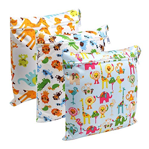 LEADSTAR Borsa per Pannolini 3 Pcs Impermeabile Sacchetto del Pannolino... - Ilgrandebazar