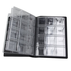 VORCOOL Raccoglitore per Monete da Collezione Album Portamonete 120 Tasche - Ilgrandebazar