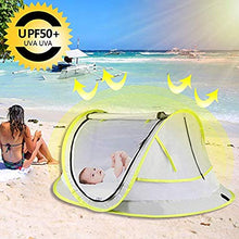 Carica l&#39;immagine nel visualizzatore di Gallery, StillCool Lettino da Viaggio per Neonati portatile Tenda sole pop up...