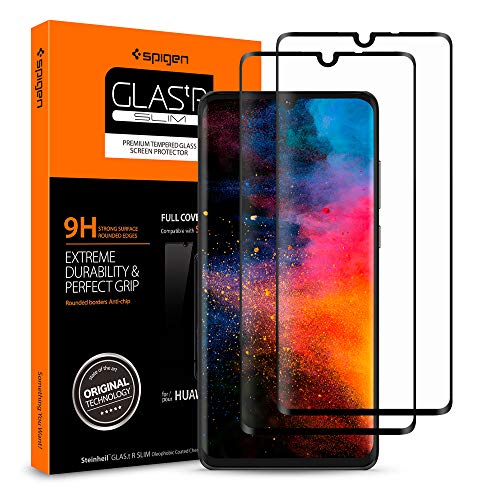 Spigen, 2Pezzi, Vetro Temperato Huawei P30, Copertura Completa, Vetrino... - Ilgrandebazar