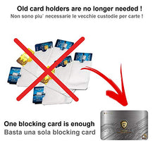 Carica l&#39;immagine nel visualizzatore di Gallery, Protezione Rfid Carte Di Credito Contactless - Scheda Blocco Con...
