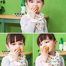 Carica l&#39;immagine nel visualizzatore di Gallery, Tomkity 14 Bavaglino Neonato Bavaglini Bandana Cotone 100% per 14 Pcs Neonata