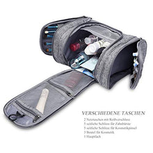 Carica l&#39;immagine nel visualizzatore di Gallery, CoolBELL Borsa da toilette viaggio appesa Dopp Kit... - Ilgrandebazar