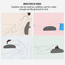 Carica l&#39;immagine nel visualizzatore di Gallery, Valuetom Cuscino Lombare Memory Foam Sostegno Cuscini, Romantic-black - Ilgrandebazar