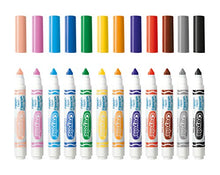 Carica l'immagine nel visualizzatore di Gallery, CRAYOLA I Lavabilissimi Pennarelli Ultra-Lavabili, Punta Maxi, per Scuola e Tempo Libero, Colori Assortiti, 12 Pezzi, 58-8329