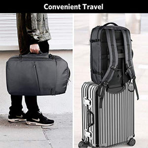 Inateck Zaino Viaggio 40L Uomo e Donna 17 pollici/40 L, Grigio scuro