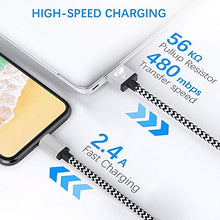 Carica l'immagine nel visualizzatore di Gallery, Cavo USB C [3 Pezzi /1M+1.5M+2M] Tipo C Nylon Intrecciata Rapida... - Ilgrandebazar