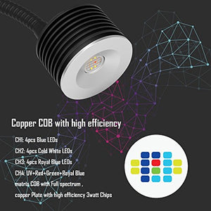 Lumini - Luce LED per acquario, acqua dolce salata acquario corallo,...