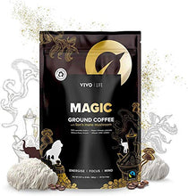 Carica l'immagine nel visualizzatore di Gallery, Vivo Life Magic - Caffè macinato con Funghi | 100% Arabica organica, Vegano,...