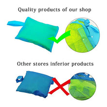 Carica l&#39;immagine nel visualizzatore di Gallery, BornFeel grande borsa da spiaggia in rete per giocattoli sabbia via borsa...