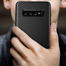 Carica l&#39;immagine nel visualizzatore di Gallery, J Jecent Cover Samsung Galaxy S10 Custodia Look in Fibra... - Ilgrandebazar