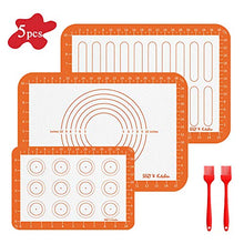 Carica l'immagine nel visualizzatore di Gallery, Tappetini da forno in silicone,Tappetini silicone, teglie antiaderenti,...