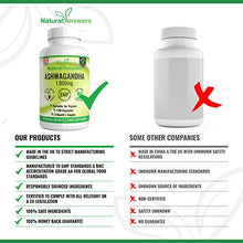 Carica l'immagine nel visualizzatore di Gallery, Ashwagandha, Supplemento naturale, 1000mg