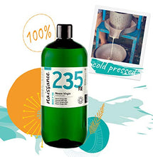 Carica l'immagine nel visualizzatore di Gallery, Naissance olio di Neem Vergine Certificato Biologico pressato a freddo 1L -...