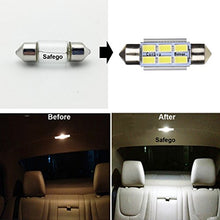 Carica l&#39;immagine nel visualizzatore di Gallery, Safego 4x C5W 36mm LED Lampadine Auto Cupola del Festone Luci 6LEDX4