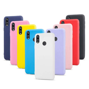 9X Cover per Huawei P20 Lite, Morbido Silicone Case Tinta Unita 9 Colori - Ilgrandebazar