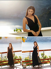Carica l'immagine nel visualizzatore di Gallery, Ever-Pretty Vestito da Cerimonia Donna Linea ad A Stile Impero 48, Nero - Ilgrandebazar