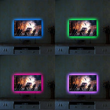 Carica l&#39;immagine nel visualizzatore di Gallery, ANKEY TV LED posteriore di illuminazione Kit, 200 centimetri 5V Striscia USB... - Ilgrandebazar