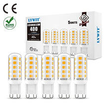 Carica l&#39;immagine nel visualizzatore di Gallery, LVWIT Lampadine LED G9-3.5W Equivalenti a 40W, 400 Lumen, 3.5W 3000K 400Lumen - Ilgrandebazar