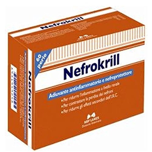 NEFROKRILL 60 CPR - Per il supporto della funzione renale del cane e del... - Ilgrandebazar