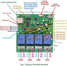 Carica l&#39;immagine nel visualizzatore di Gallery, Newgoal WiFi Relè jog momentaneo/Interruttore autobloccante Modulo Dc4-ew