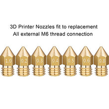 Carica l&#39;immagine nel visualizzatore di Gallery, 16 Pezzi 3D Ugello dell&#39;Estrusore della Stampante MK8 per Makerbot... - Ilgrandebazar