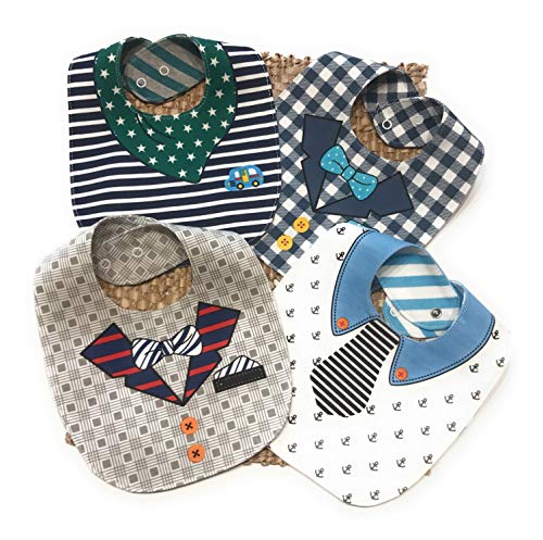 bavaglini neonato, P&G and co,regalo neonato set pappa Maschio 4 - Ilgrandebazar