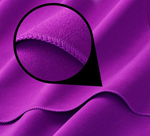 Asciugamano in microfibra – 15 80x40cm - 2 pezzi + 1 borsa, 06 - Viola