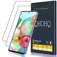 Carica l&#39;immagine nel visualizzatore di Gallery, QHOHQ Compatibile Pellicola Protettiva per Samsung Galaxy A71,Samsung 2 Pezzi