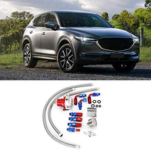 Carica l&#39;immagine nel visualizzatore di Gallery, KIMISS Regolatore di pressione carburante universale rosso + argento - Ilgrandebazar