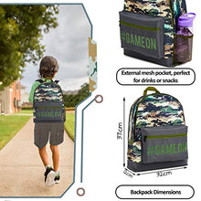 Carica l&#39;immagine nel visualizzatore di Gallery, CityComfort Zaino Scuola Elementare Bimbo, Zainetto Ragazzo Stampa Verde Camo
