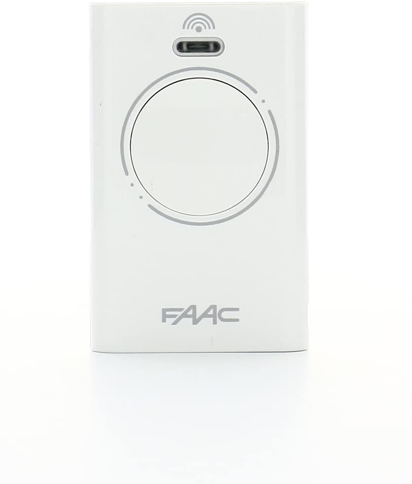 FAAC 787007 AUTOMAZIONE CANCELLO Telecomando XT2 433 SLH LR TRASMITTENTE 2 CANALI Bianca 433 MHz