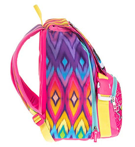 Zaino Estensibile Big, Facce da SJ, 28 Lt, Rosa, Sdoppiabile, Scuola & Tempo...