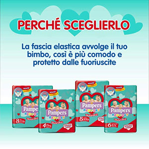 Pampers Baby Dry Mutandino Junior, 76 Pannolini, Taglia 5 5 (12-18 Kg) - Ilgrandebazar