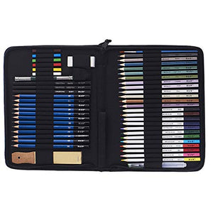 WOMGF Set Matite Colorate Professionali da Disegno Colori Matita 53pcs