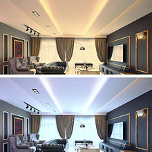 Carica l&#39;immagine nel visualizzatore di Gallery, URAQT Striscia LED 5M，Impermeabile Bianco Freddo &amp; Caldo 5m - Ilgrandebazar