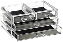 Carica l'immagine nel visualizzatore di Gallery, Cosmetic Organizer a 20 Scomparti Porta Trucchi Con Pennelli