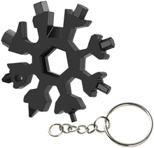 Carica l'immagine nel visualizzatore di Gallery, 18 in-1 Multi-Tool Snowflake, ZoneYan Multi-Tool in Acciaio Inox Portatile,Cacciavite Apri bottiglia Campeggio di Viaggio, All'aperto Strumento Avventura (3)