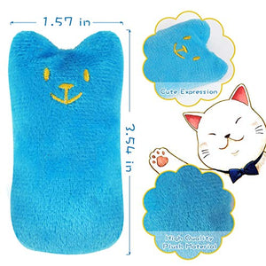 JOYUE 10 Pezzi Giocattolo Catnip per Gatti, Cuscino in Valeriana, Giocattolo...