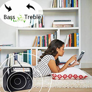 Retekess TR604 FM/AM Radio Portatile con Altoparlante Grande Supporto...